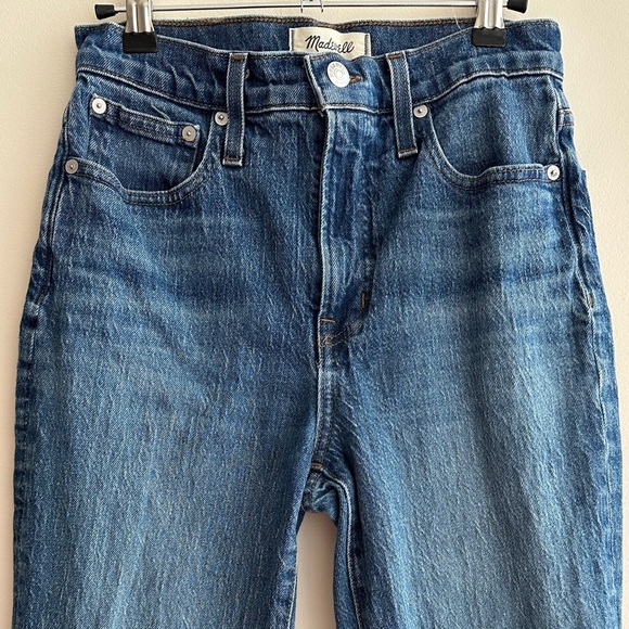 Madewell The Perfect Vintage Jean Classic Blue Jeans, Size 26 - Picture 2 of 15